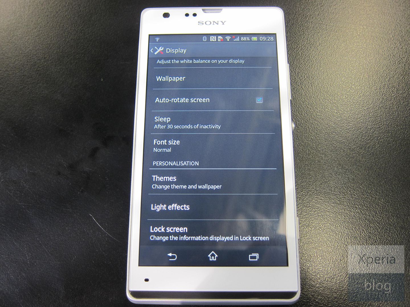 Xperia Blog│مراجعة جميلة للـ Xperia Sp ، وتكرار مشكلة عدم ثبات الغطاء